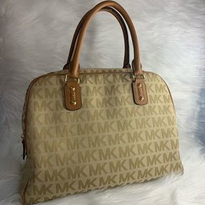 MK Tan Large Purse